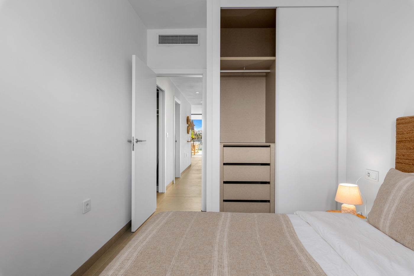 New Build Apartments with Sea Views in Vera Playa, Almería