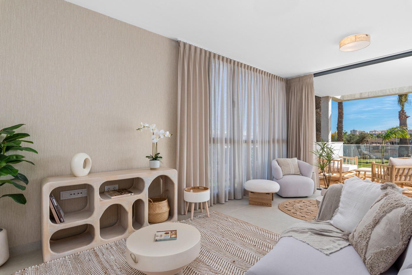New Build Apartments with Sea Views in Vera Playa, Almería
