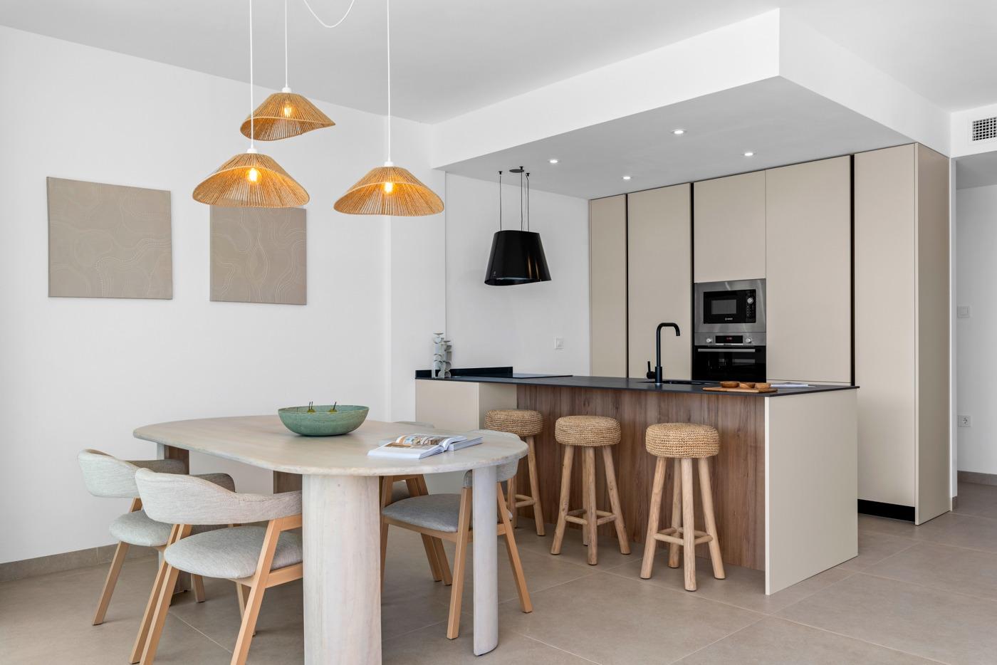 New Build Apartments with Sea Views in Vera Playa, Almería