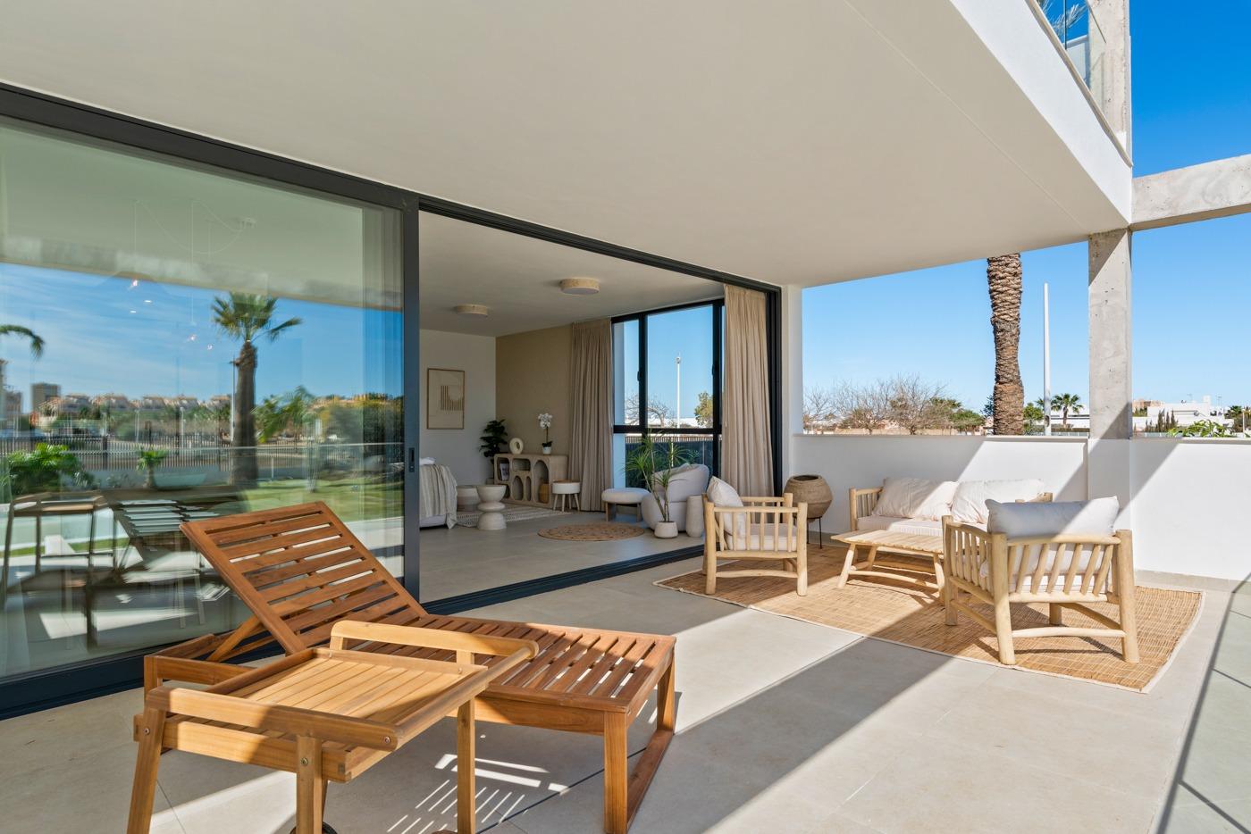 New Build Apartments with Sea Views in Vera Playa, Almería