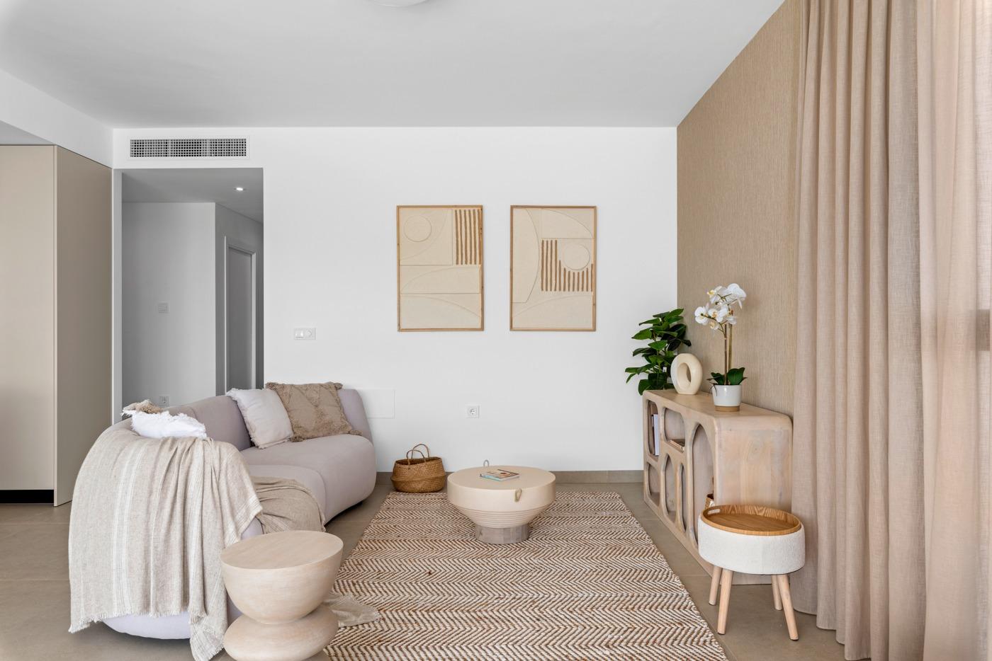 New Build Apartments with Sea Views in Vera Playa, Almería