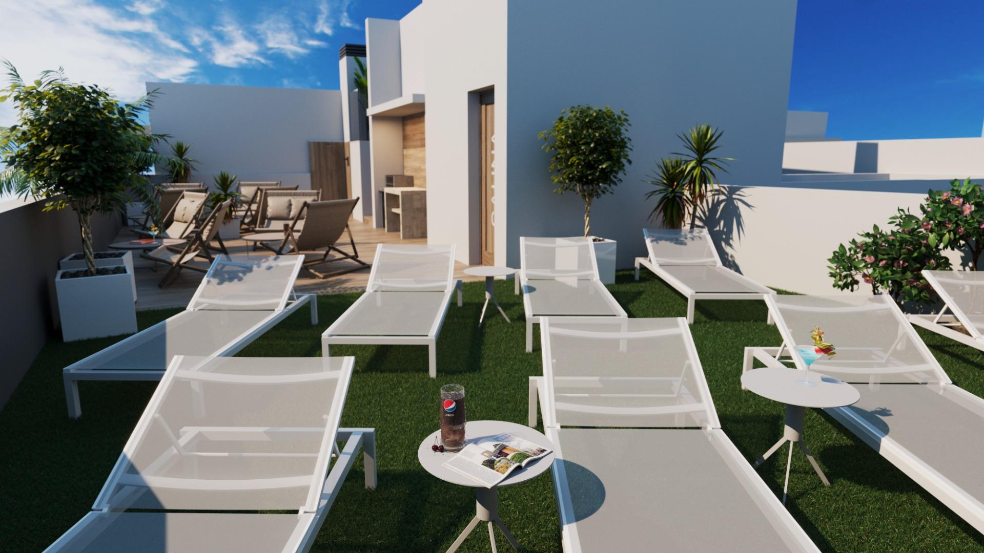 Exclusive villas with private pools at Hacienda del Álamo Golf Resort, Costa Cálida