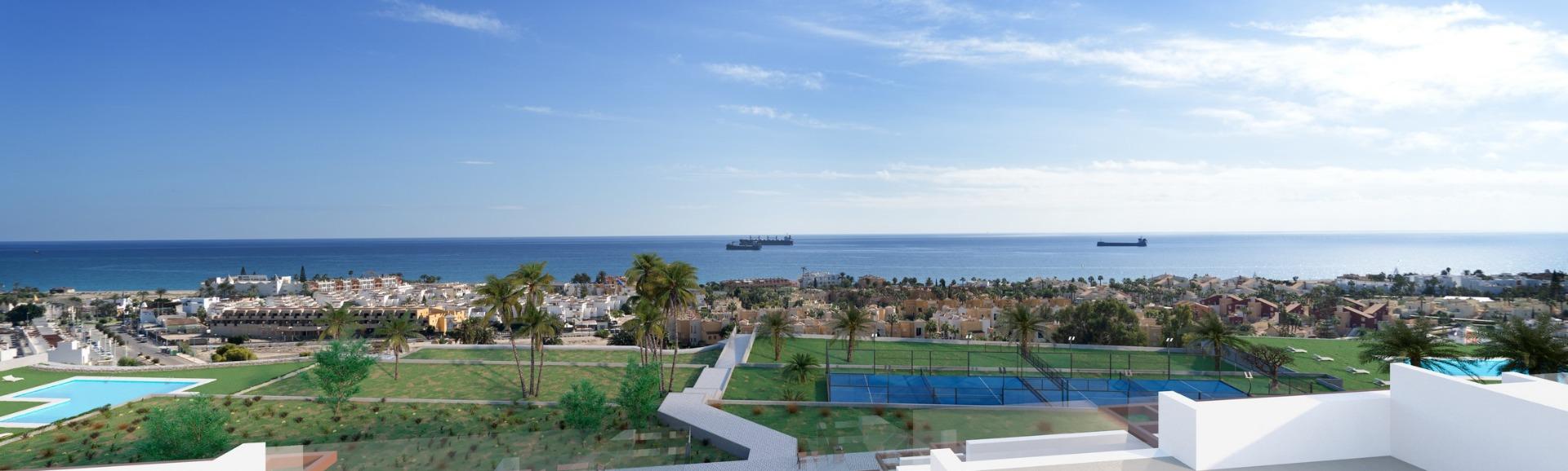 34-1 New Build Apartments with Sea Views in Vera Playa, Almería