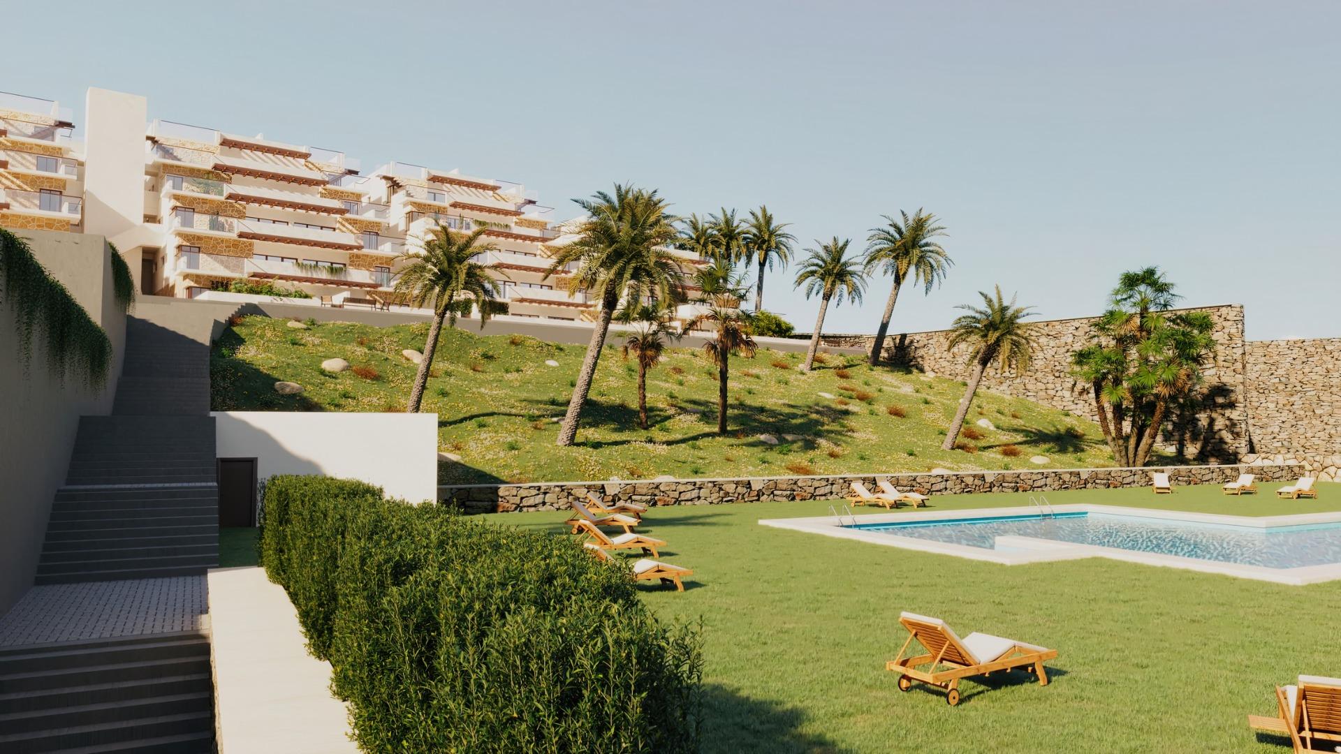 New Build Apartments with Sea Views in Vera Playa, Almería