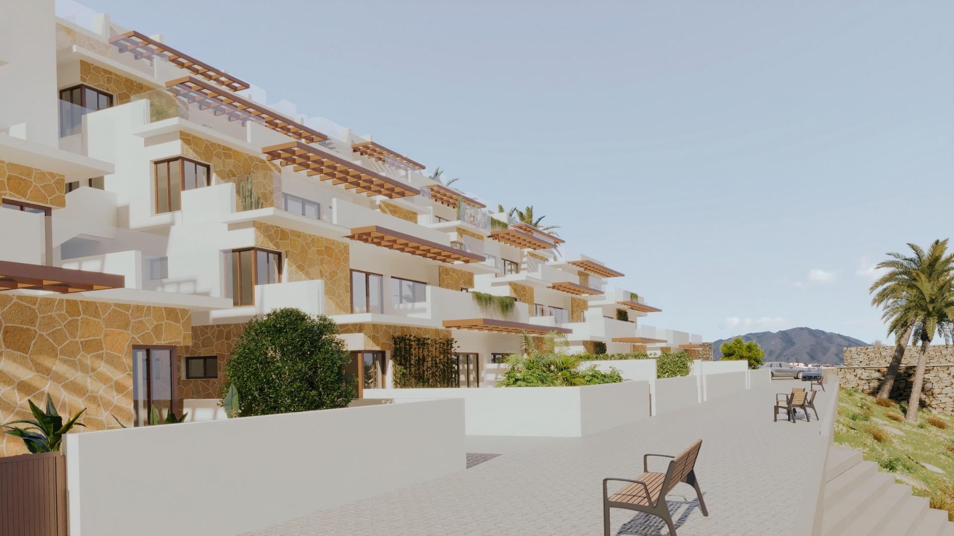 New Build Apartments with Sea Views in Vera Playa, Almería