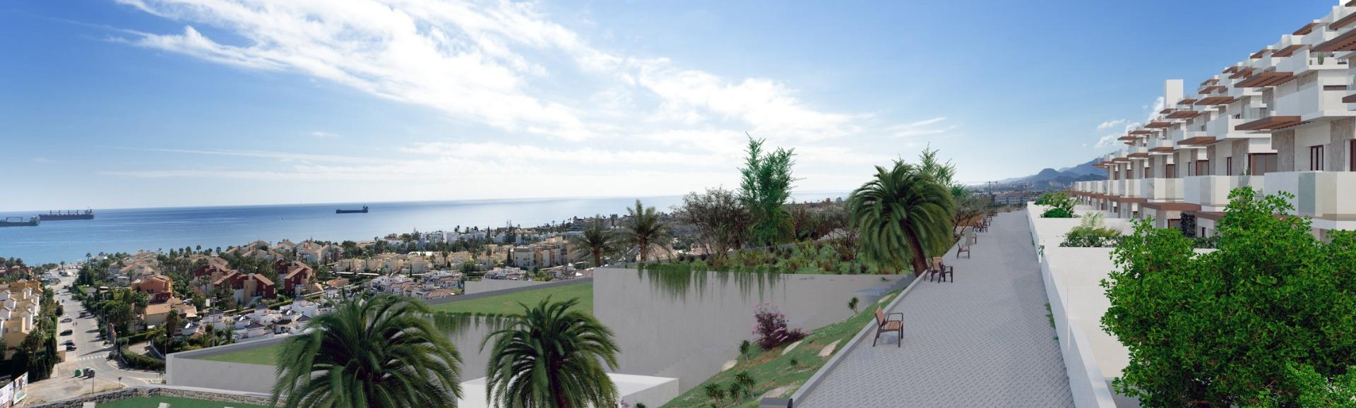 New Build Apartments with Sea Views in Vera Playa, Almería