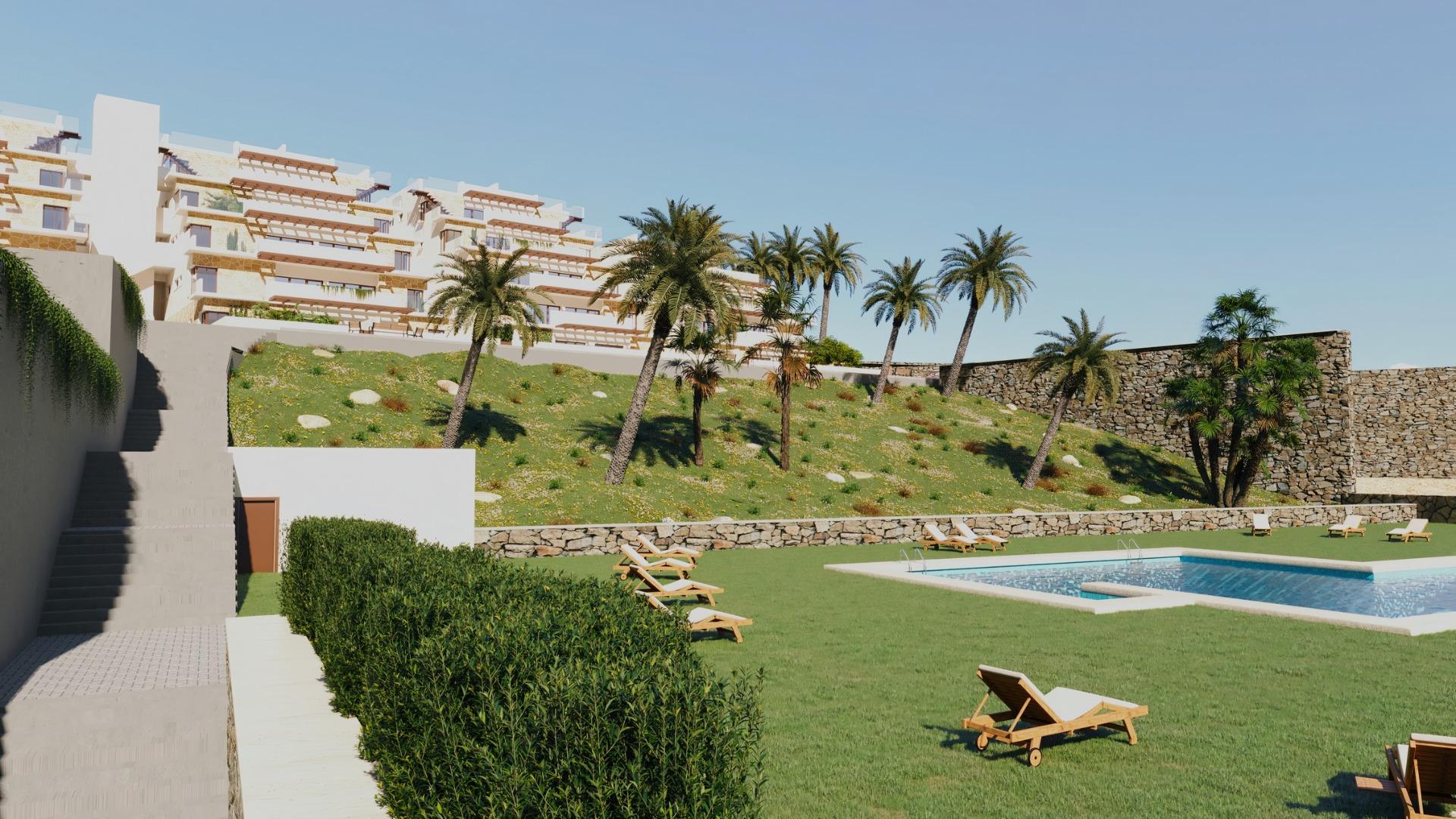 35-1 New Build Apartments with Sea Views in Vera Playa, Almería