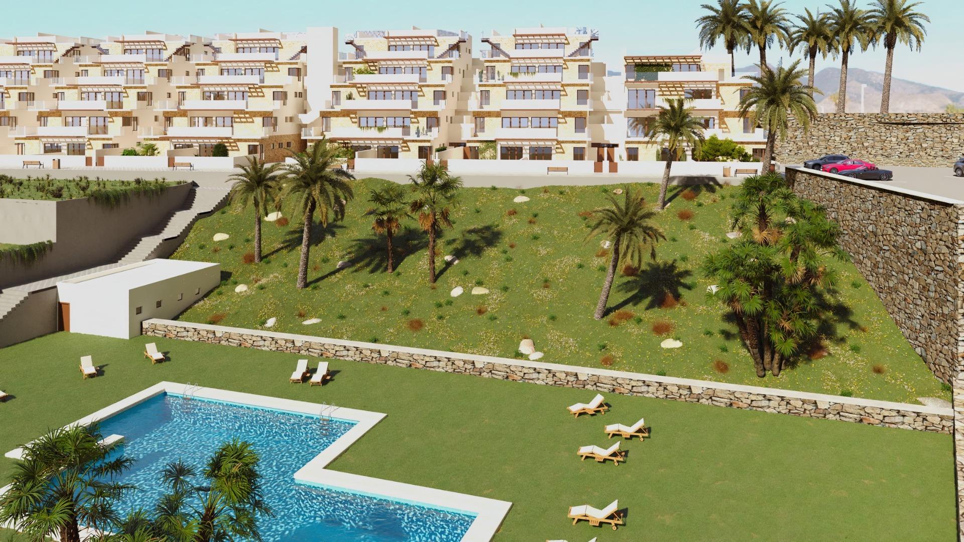 New Build Apartments with Sea Views in Vera Playa, Almería