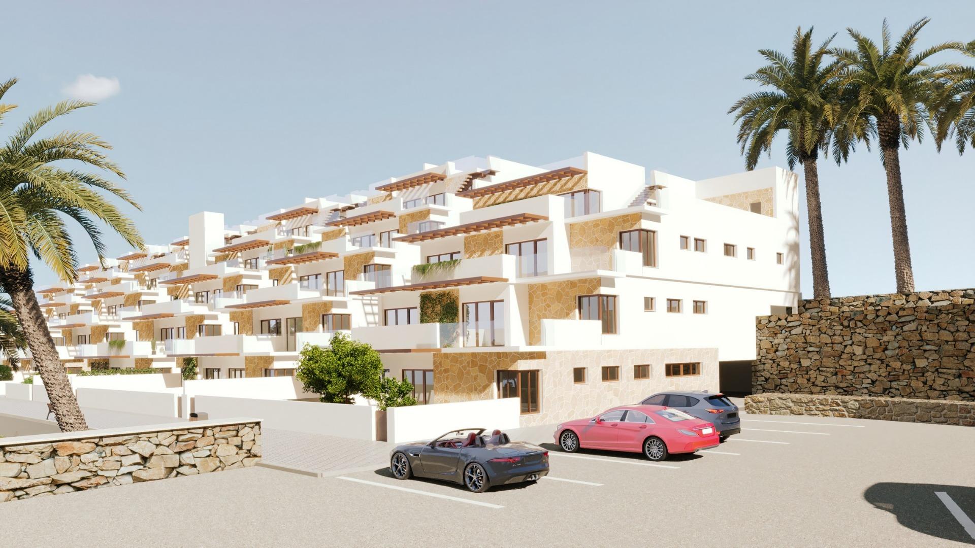 New Build Apartments with Sea Views in Vera Playa, Almería