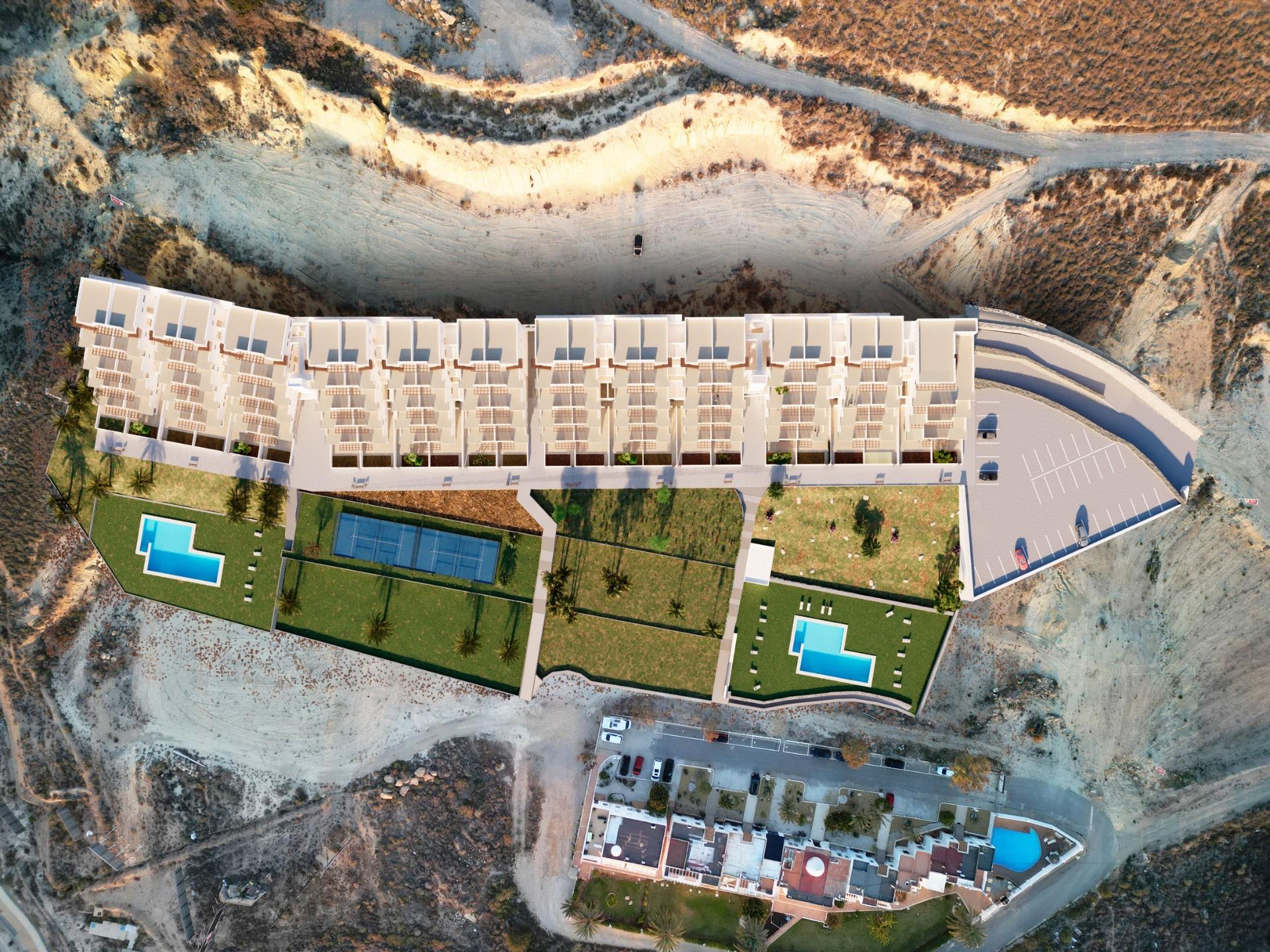 New Build Apartments with Sea Views in Vera Playa, Almería