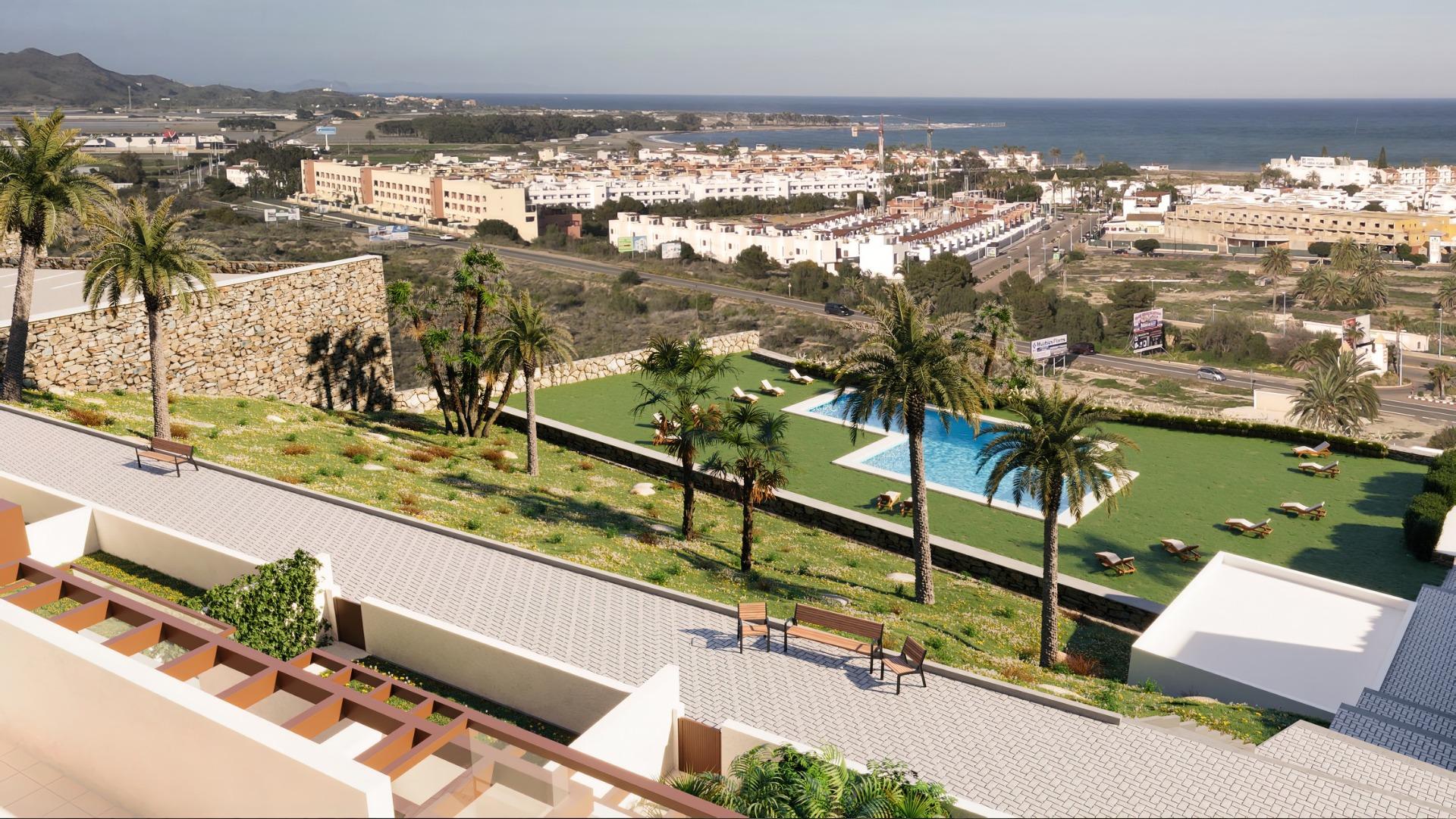 New Build Apartments with Sea Views in Vera Playa, Almería