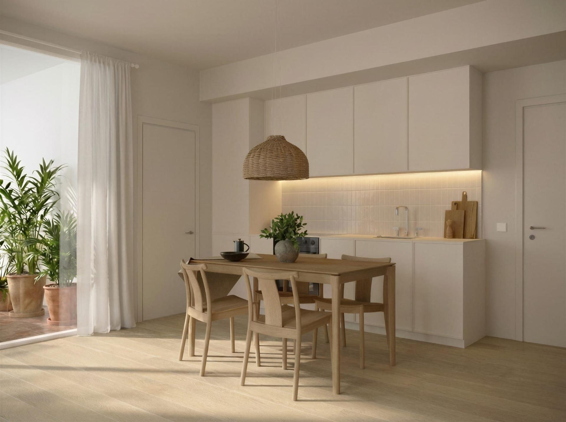 New Build Semi Detached Villas for Sale in Mutxamel with Private Pool and Sea Views
