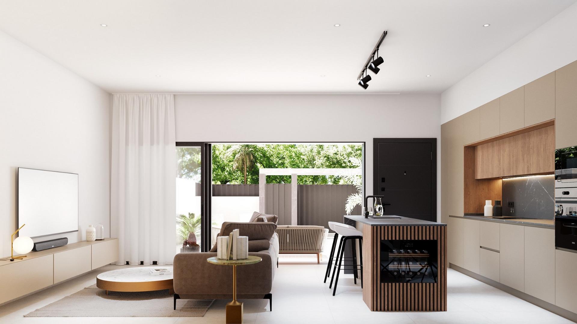 New Build Apartments with Sea Views in Vera Playa, Almería