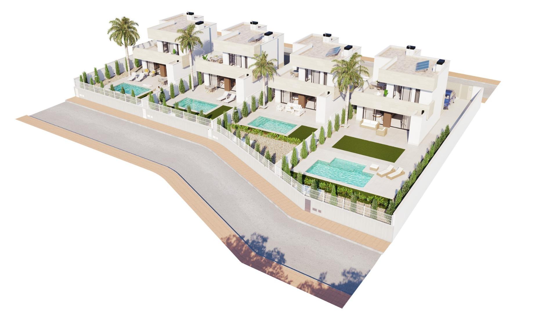 NEW BUILT VILLA ON A FLOOR