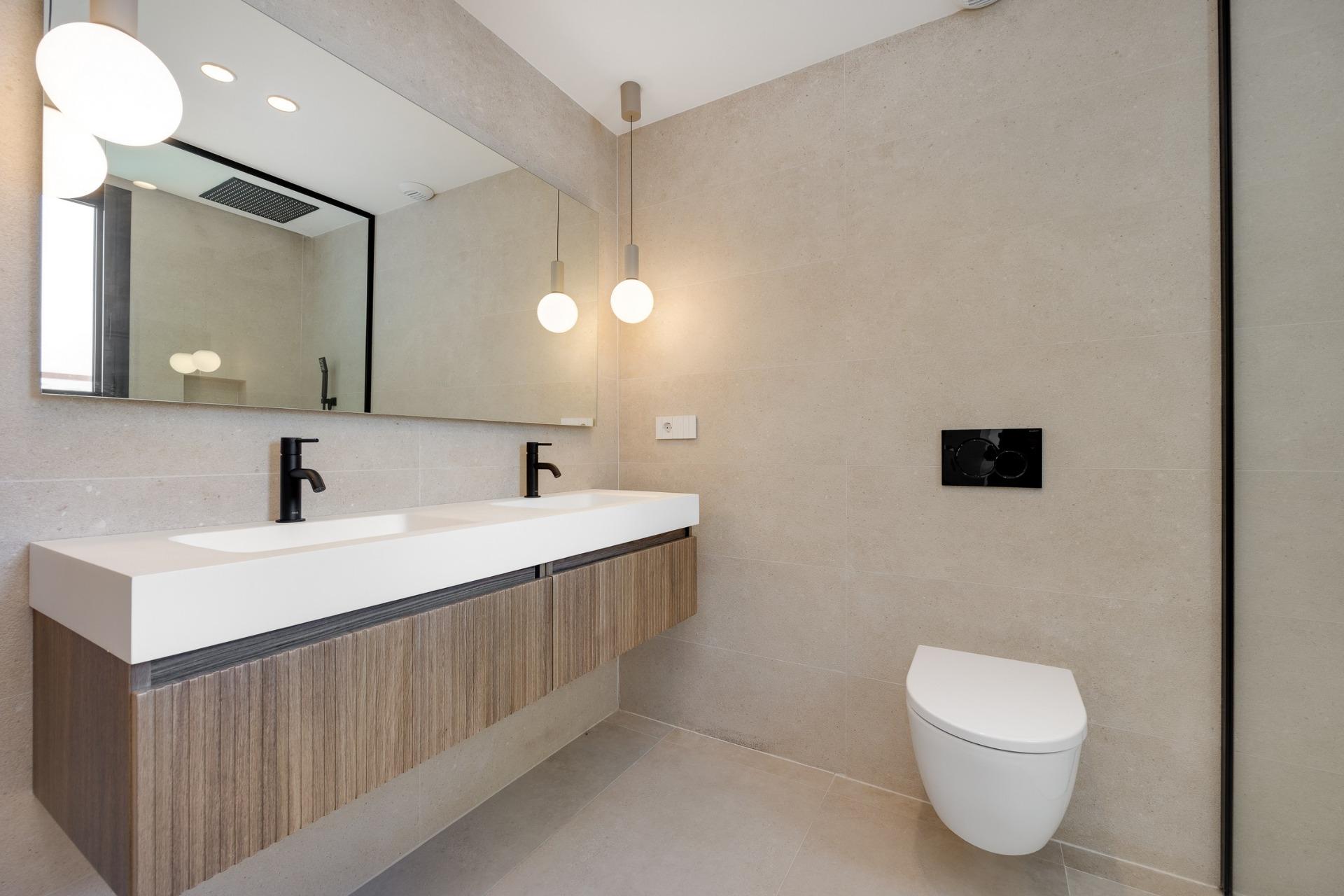 New Build Semi Detached Villas for Sale in Mutxamel with Private Pool and Sea Views