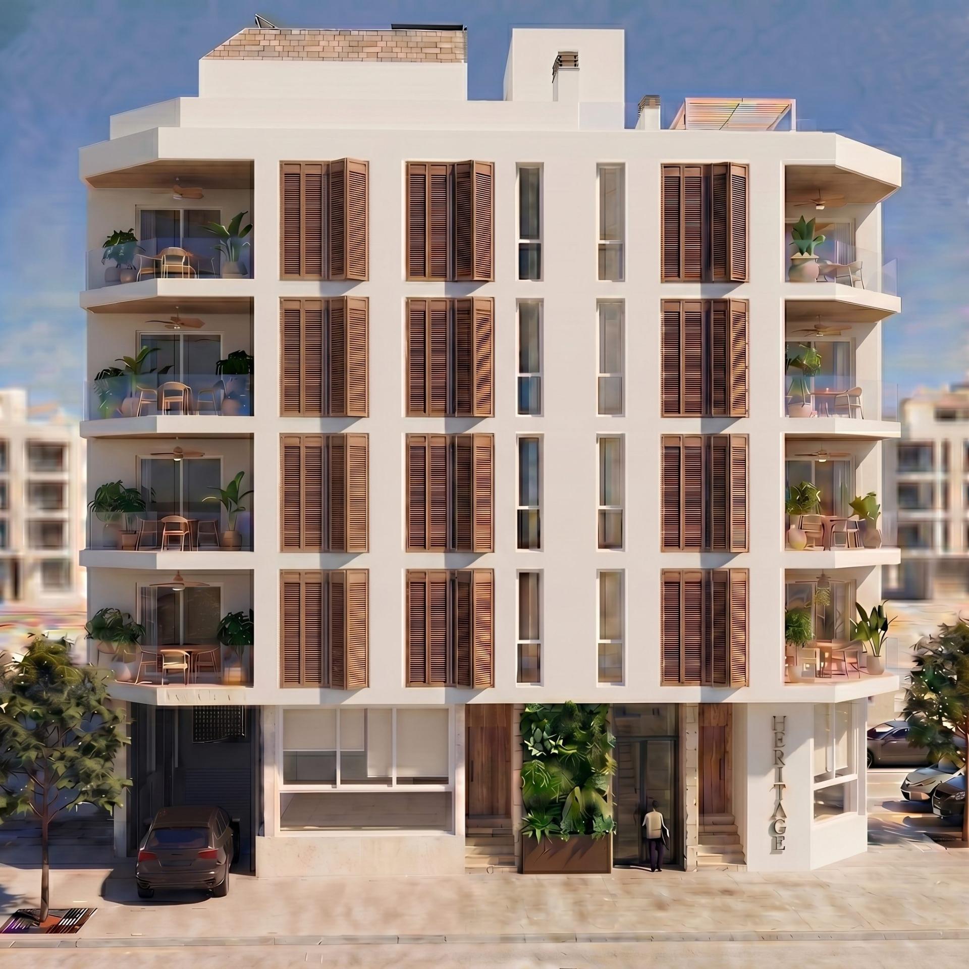 New Build Semi Detached Villas for Sale in Mutxamel with Private Pool and Sea Views
