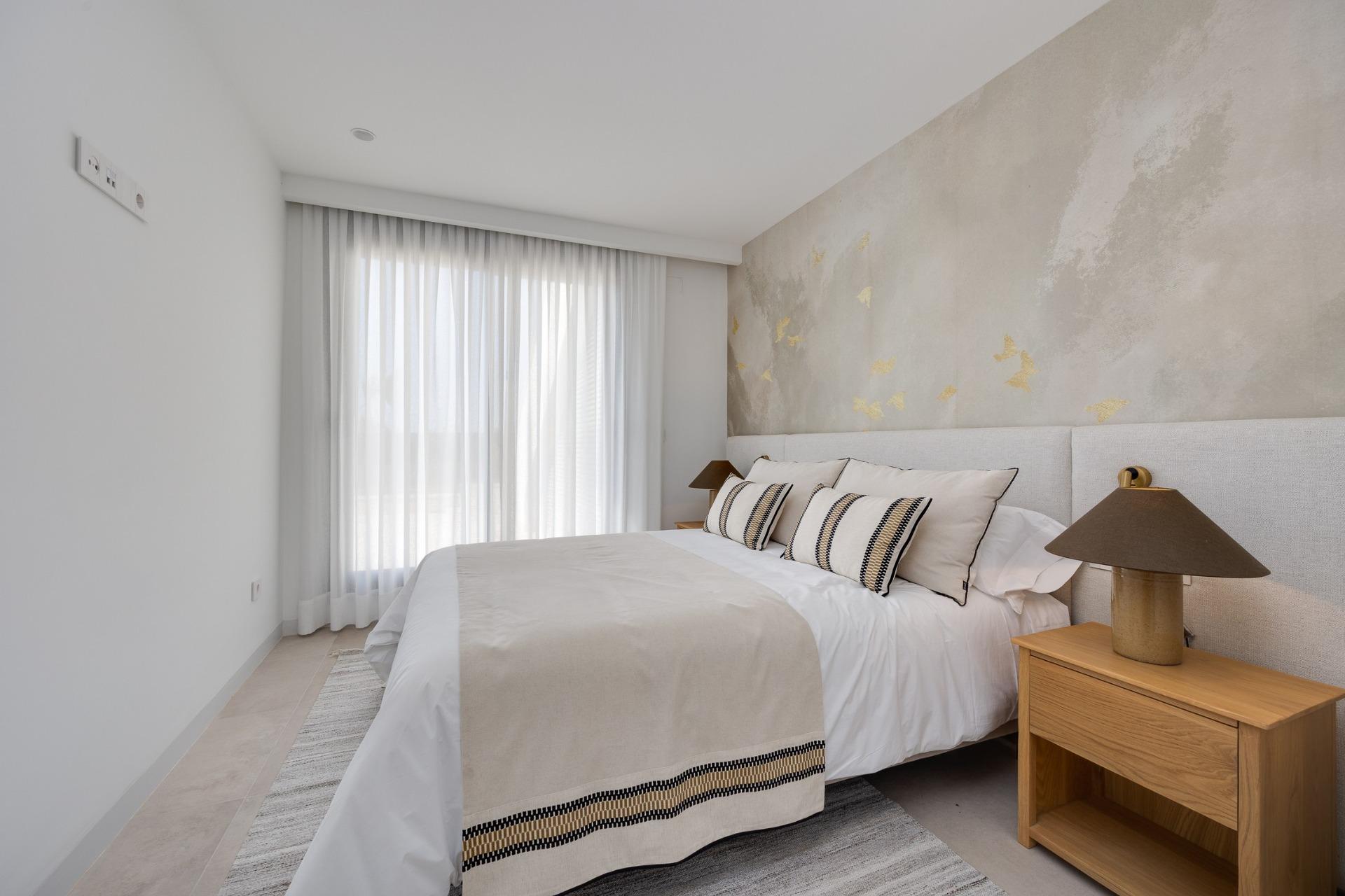 New Build Semi Detached Villas for Sale in Mutxamel with Private Pool and Sea Views