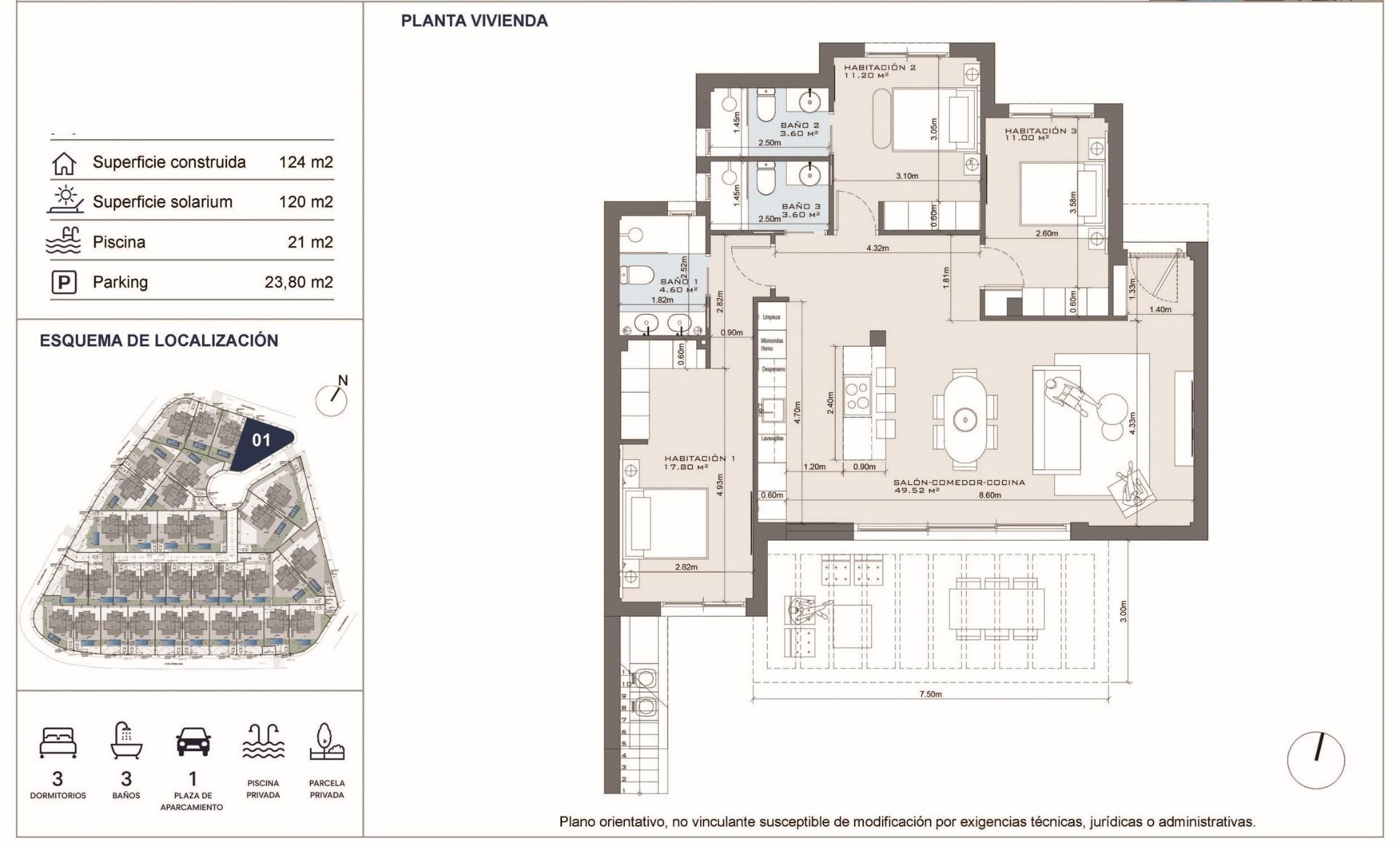 New Build Semi Detached Villas for Sale in Mutxamel with Private Pool and Sea Views
