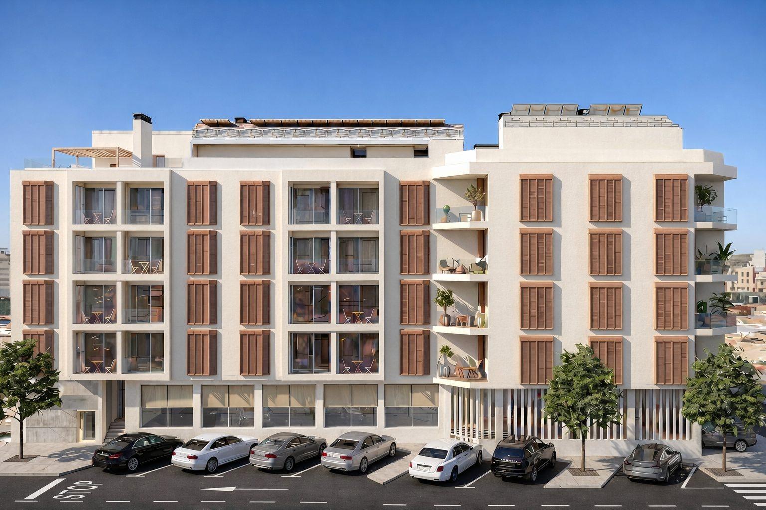 New Build Semi Detached Villas for Sale in Mutxamel with Private Pool and Sea Views