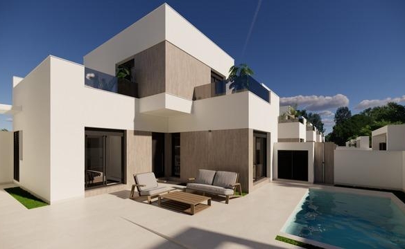 New Build Villas in San Fulgencio with Private Pool and Modern Design