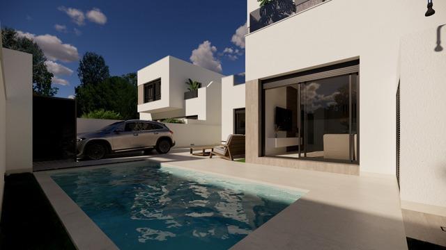 New Build Villas in San Fulgencio with Private Pool and Modern Design