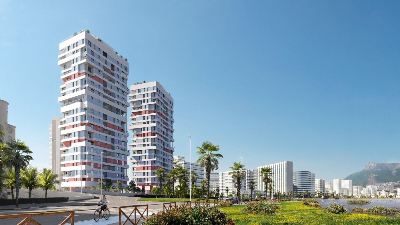 NEW BUILD LUXURY PENTHOUSES WITH THE SEA VIEWS IN CALPE