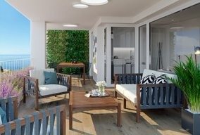 WONDERFUL PENTHOUSE 50M FROM THE BEACH