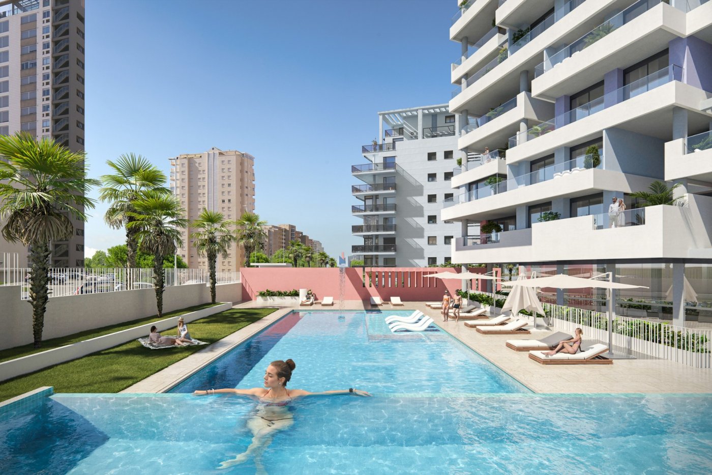 NEW BUILD LUXURY PENTHOUSES WITH THE SEA VIEWS IN CALPE