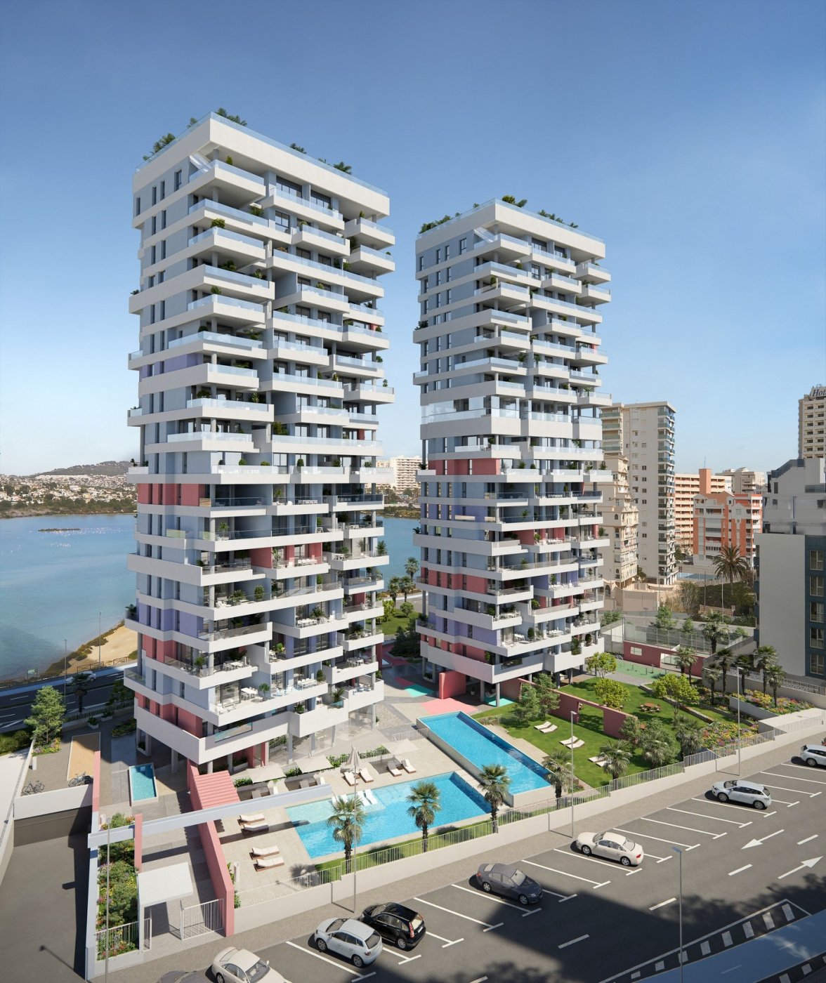 NEW BUILD LUXURY PENTHOUSES WITH THE SEA VIEWS IN CALPE